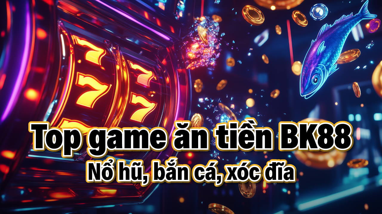 Nổ hũ, bắn cá, xóc đĩa tại BK88 – Top trò chơi ăn tiền hot nhất